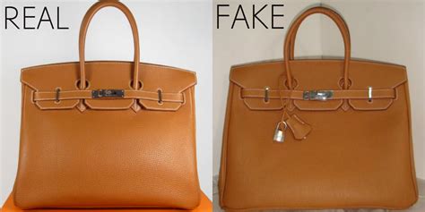 authentic hermes bag vs fake